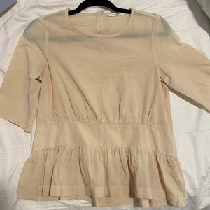 Beige blouse